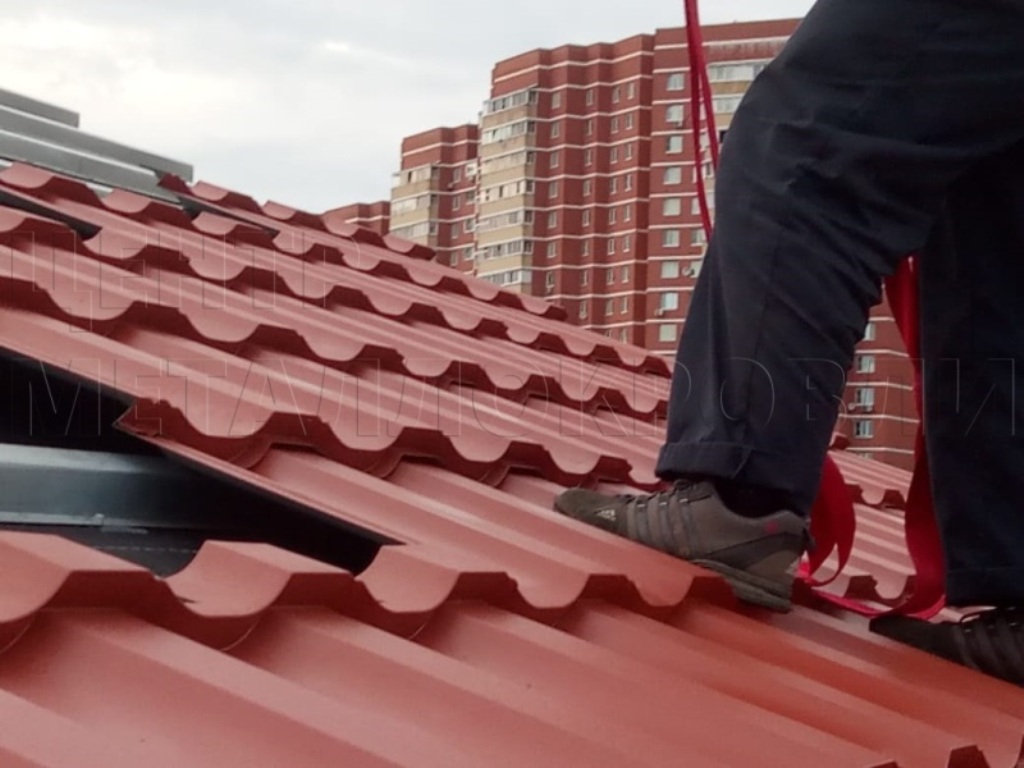 Металлочерепица Геркулес 8004 терракотовый Стальной Бархат от Центра Металлокровли в Кызылорде Металлочерепица Геркулес 8004 терракотовый Стальной Бархат от Центра Металлокровли в Кызылорде