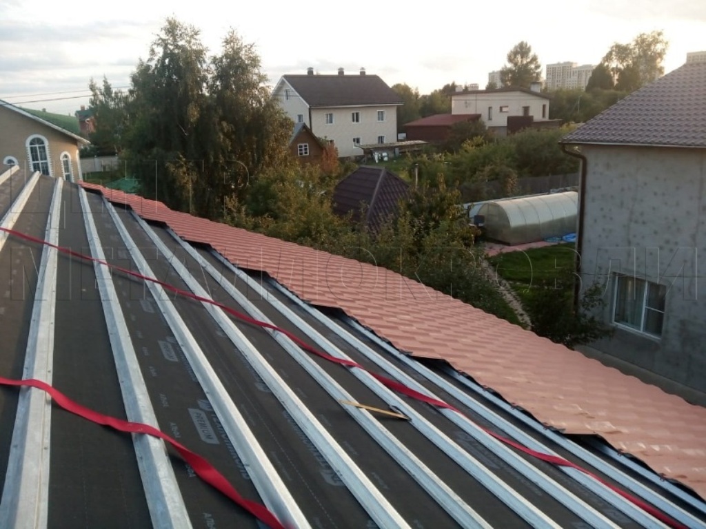 Металлочерепица Геркулес 8004 терракотовый Стальной Бархат от Центра Металлокровли в Кызылорде