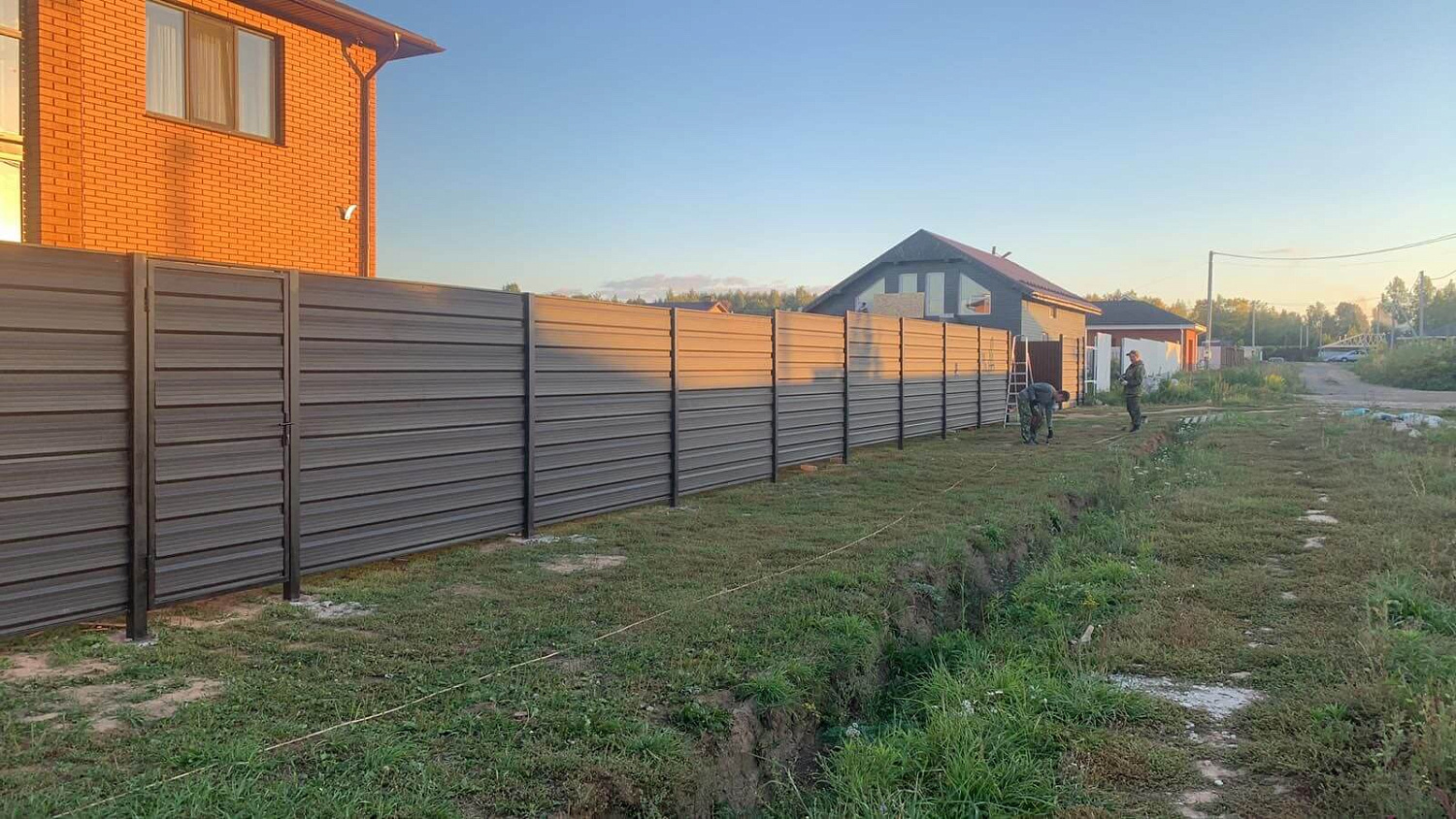 Профнастил НС-21 18м RAL8019 Темный Шоколад Matte